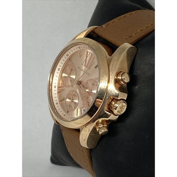 Michael Kors Bradshaw MK5799 Womens Brown Leather main image 5